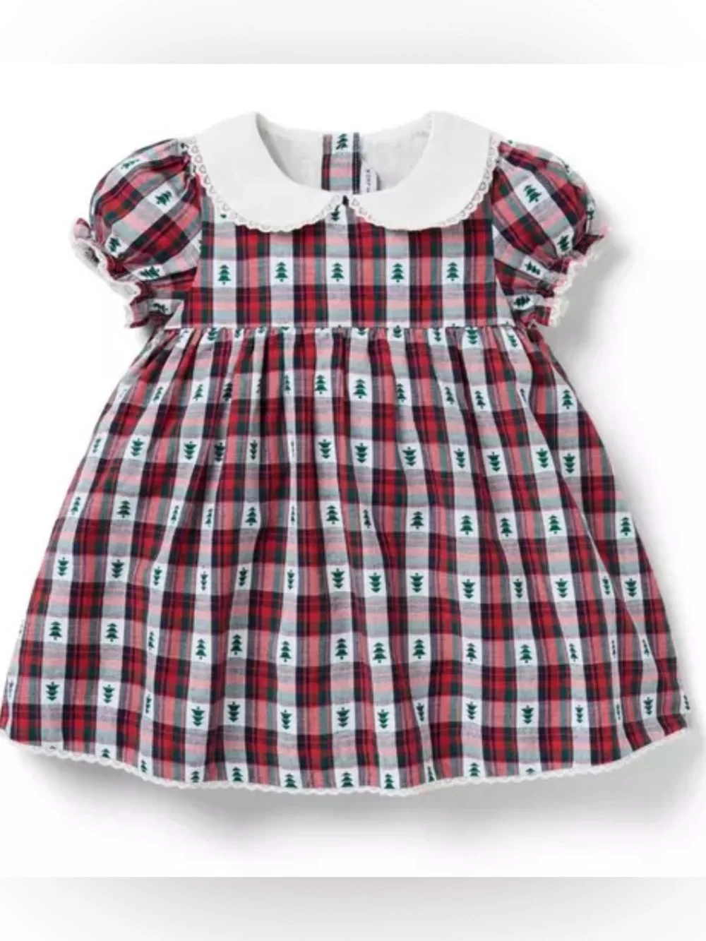 Janie and Jack Holiday Tartan Baby Dress
